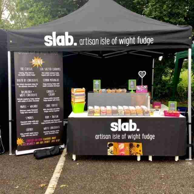Slab Artisan Fudge Stall - I Love Wight Market, May