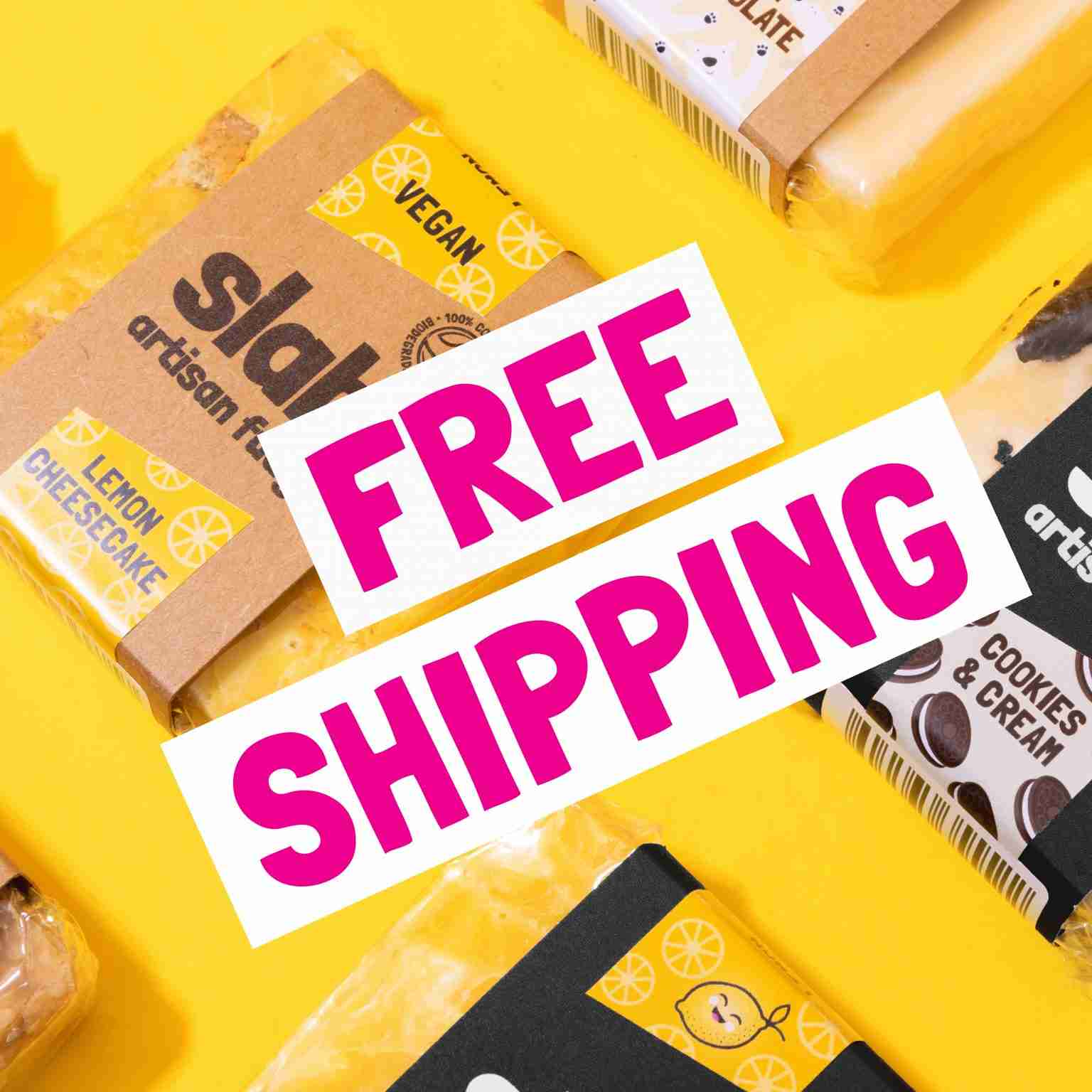 Free shipping for 24 hours! 📦 Slab Artisan Fudge